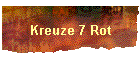 Kreuze 7 Rot